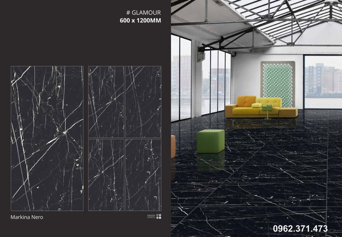 Gạch đen khói 60x120 ấn độ